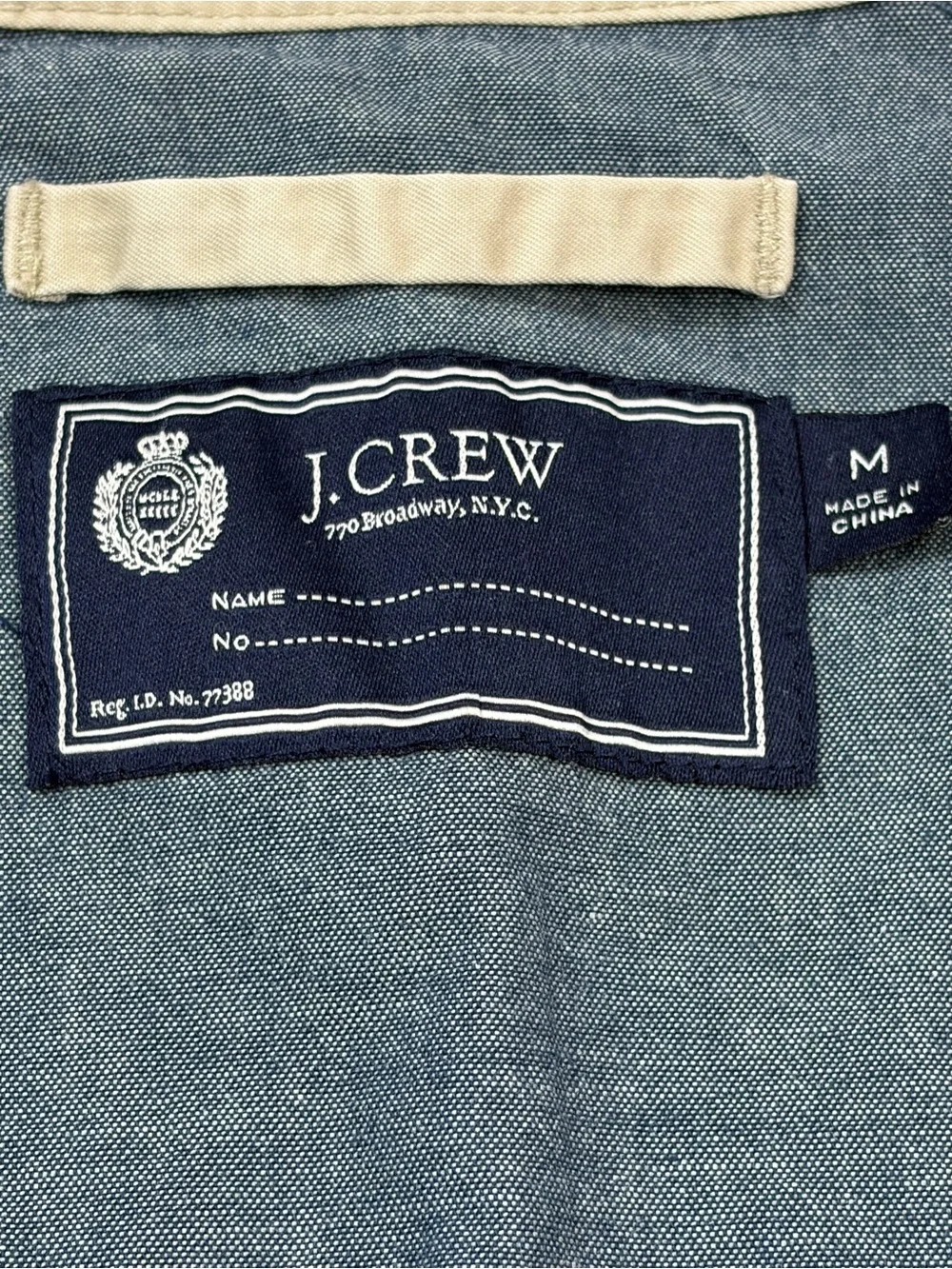 J. Crew brand crew